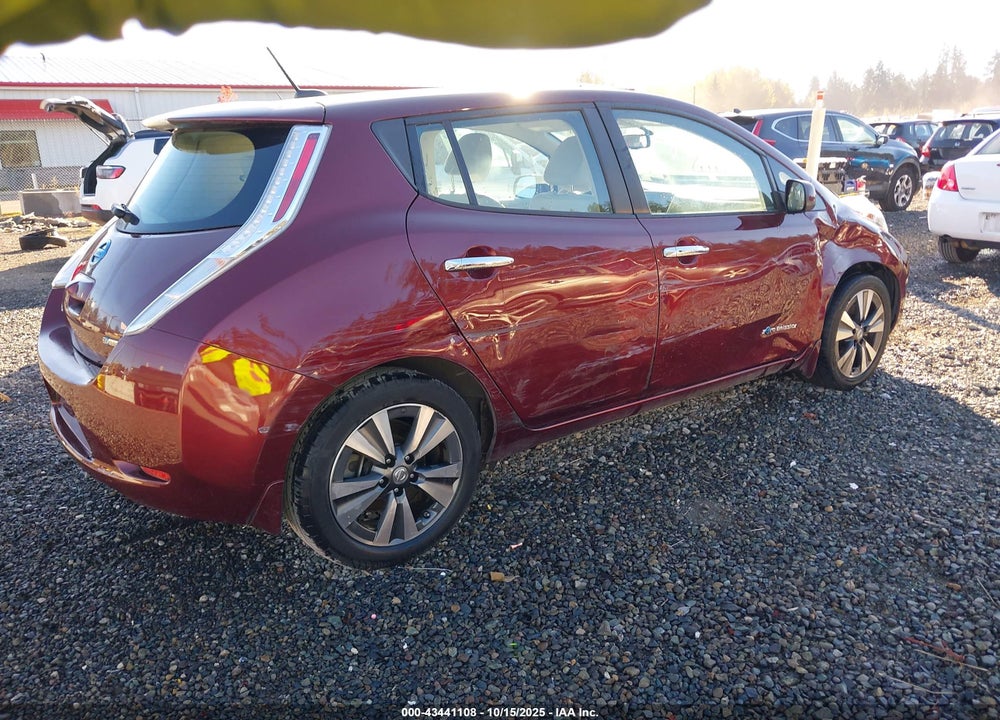 2016 NISSAN LEAF SV VIN: 1N4BZ0CP8GC301069
