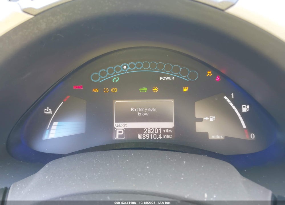 2016 NISSAN LEAF SV VIN: 1N4BZ0CP8GC301069