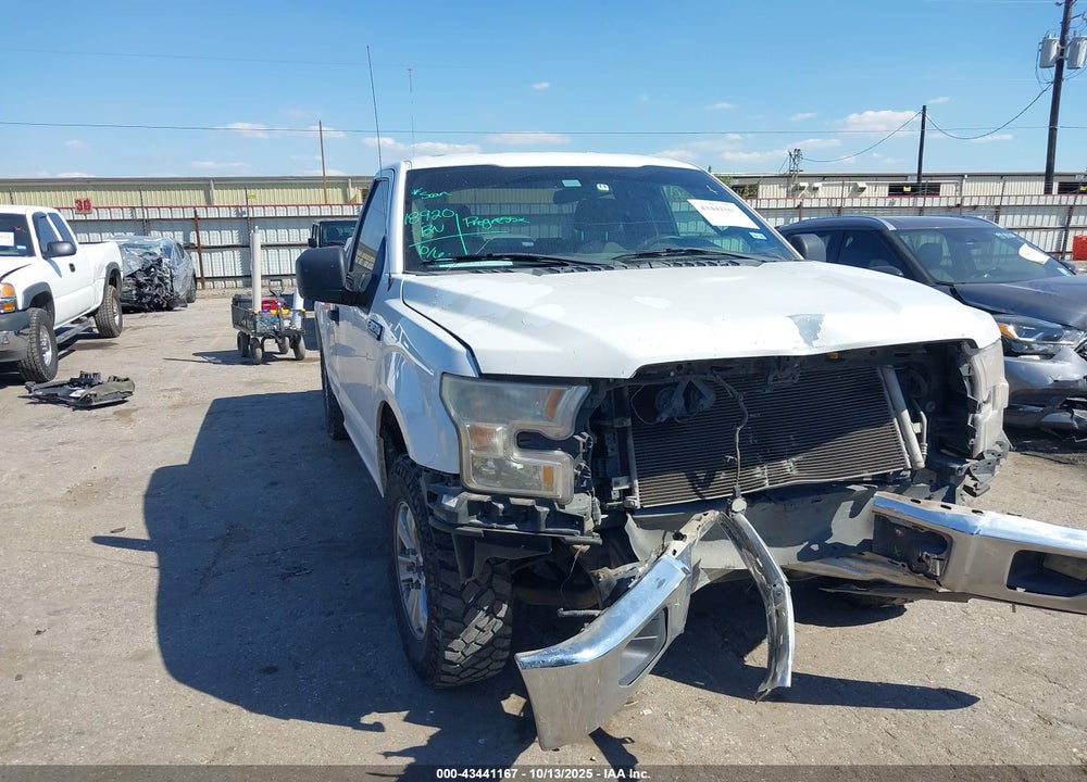 2015 FORD F-150 XL VIN: 1FTMF1C89FKD50568