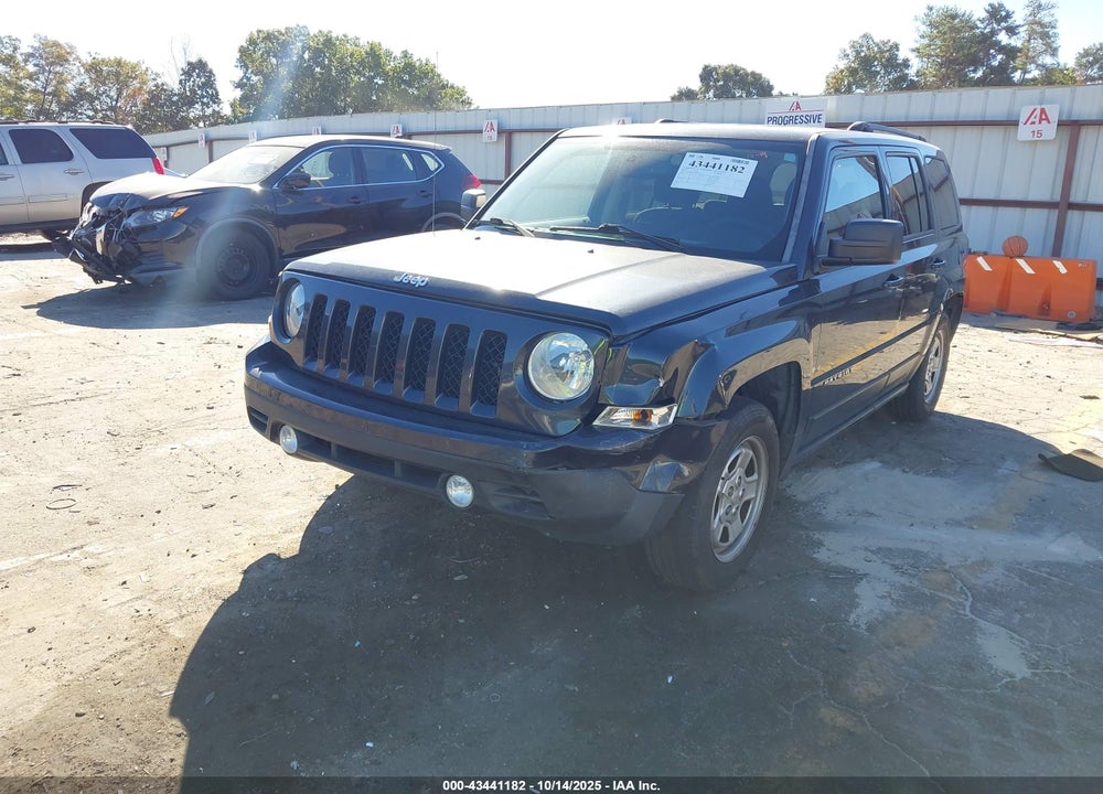 2016 JEEP PATRIOT VIN: 1C4NJPBB7GD590355
