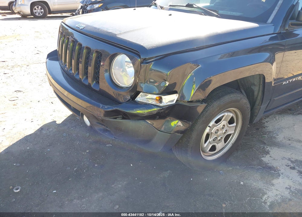 2016 JEEP PATRIOT VIN: 1C4NJPBB7GD590355