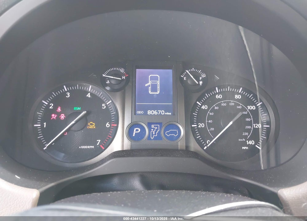 2019 LEXUS GX 460 VIN: JTJBM7FX6K5219834