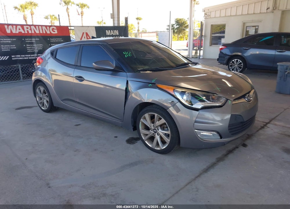 2017 HYUNDAI VELOSTER VIN: KMHTC6AD4HU309804