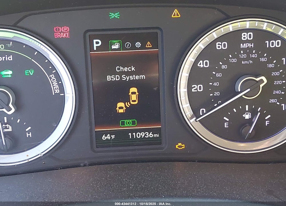 2018 HYUNDAI SONATA HYBRID SE VIN: KMHE24L31JA082311