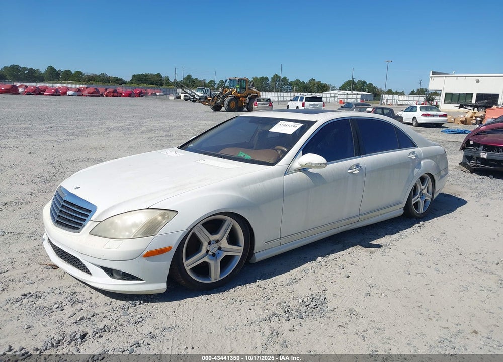 2007 MERCEDES-BENZ S 550 VIN: WDDNG71X37A044817