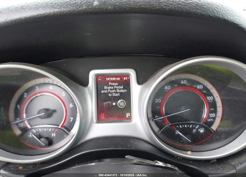 2014 DODGE JOURNEY SXT VIN: 3C4PDCBB9ET155983
