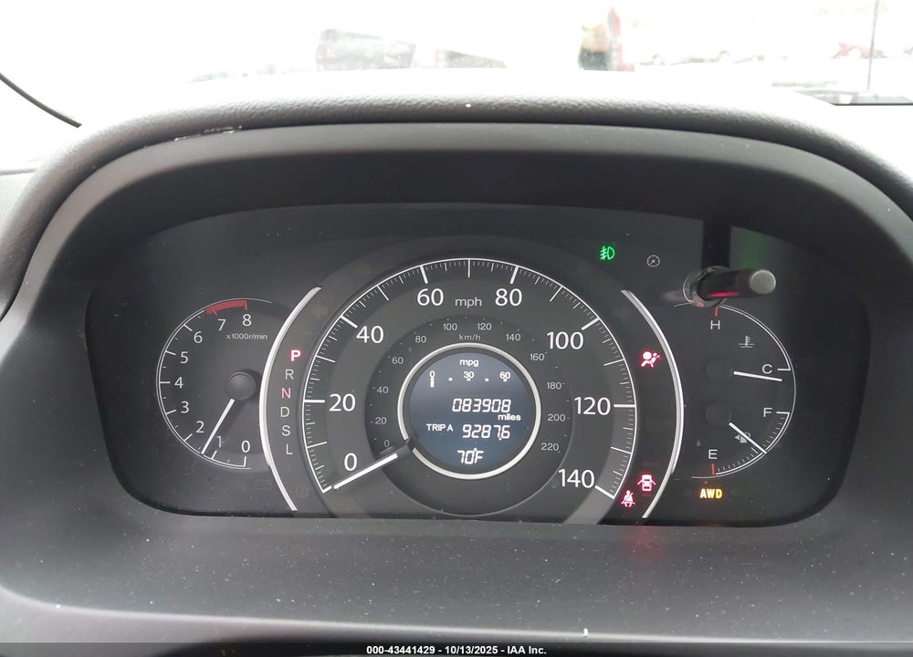 2016 HONDA CR-V EX-L VIN: 2HKRM4H77GH713897