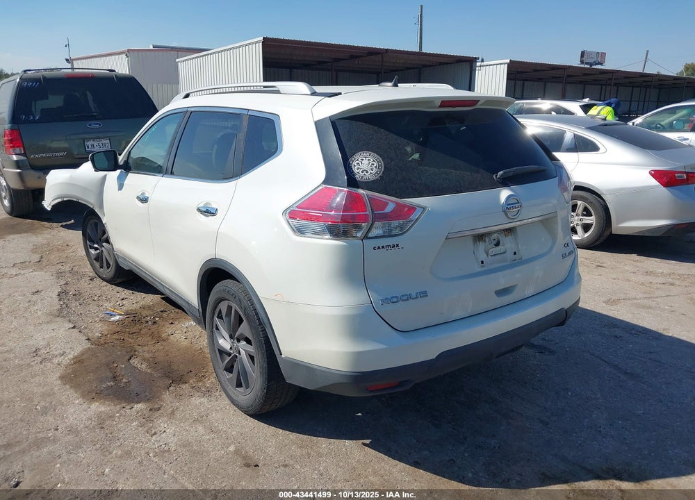 2016 NISSAN ROGUE SL VIN: 5N1AT2MV6GC846036