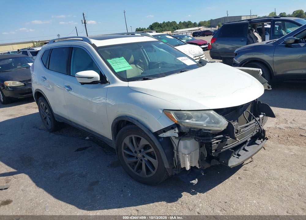 2016 NISSAN ROGUE SL VIN: 5N1AT2MV6GC846036