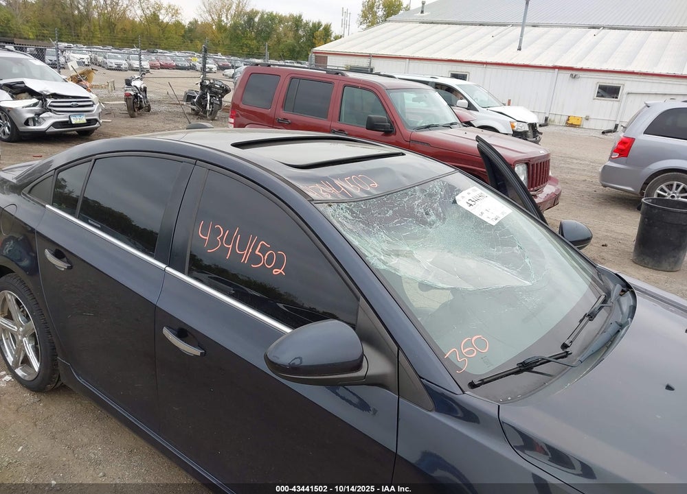2015 CHEVROLET CRUZE LTZ VIN: 1G1PG5SB1F7253391
