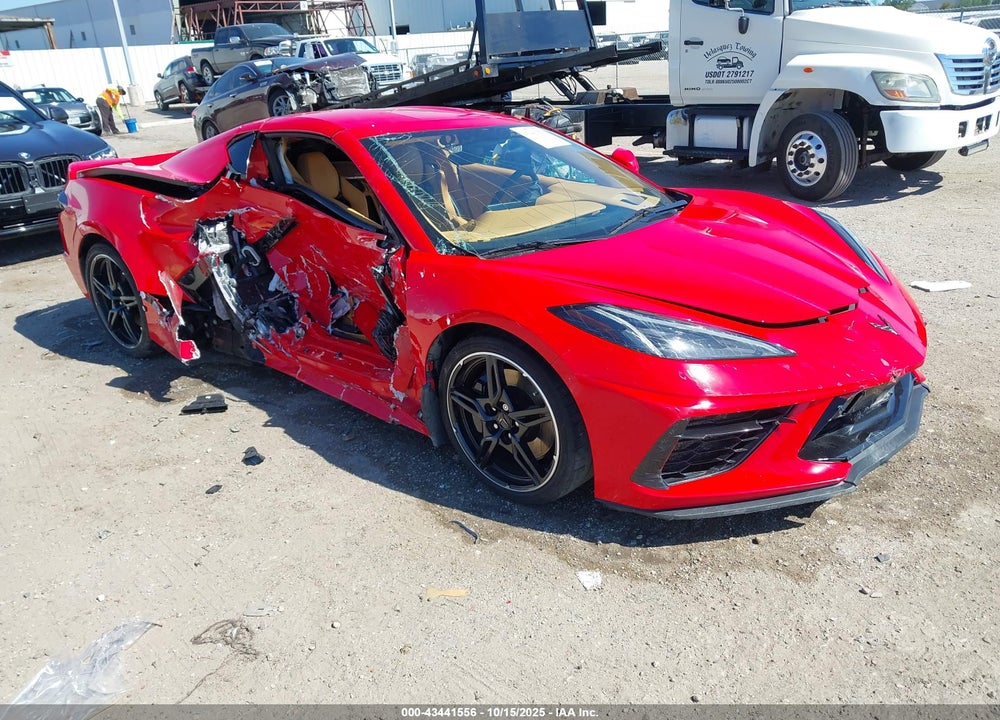 2021 CHEVROLET CORVETTE STINGRAY RWD  3LT VIN: 1G1YC2D41M5110219