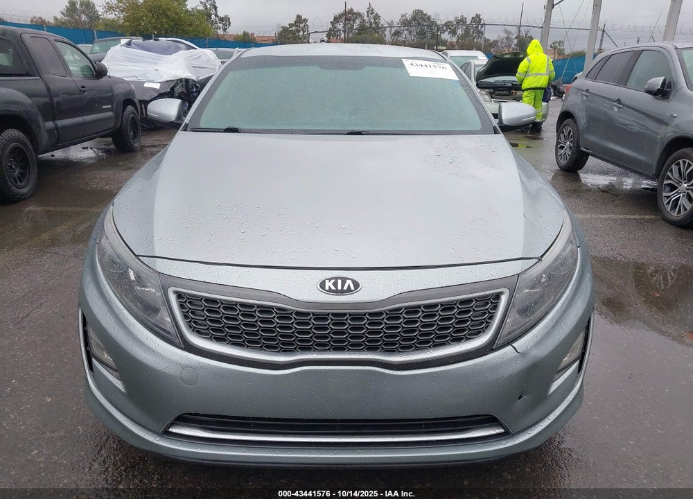 2015 KIA OPTIMA HYBRID EX VIN: KNAGN4AD6F5084259