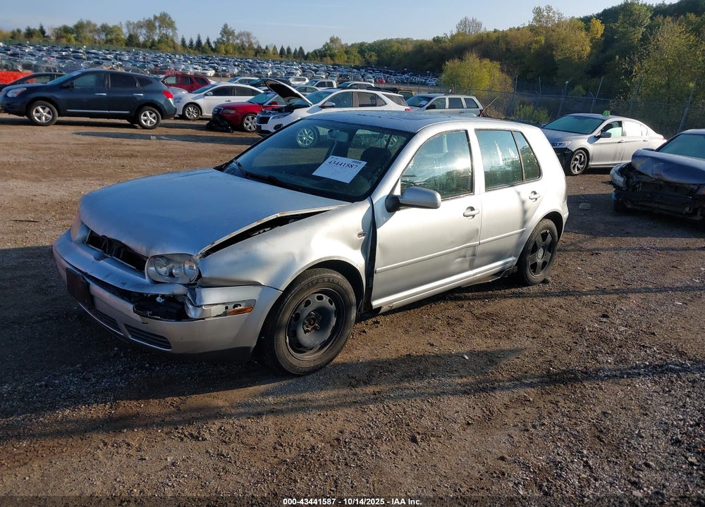 2001 VOLKSWAGEN GOLF GLS VIN: 9BWGS21J414017380