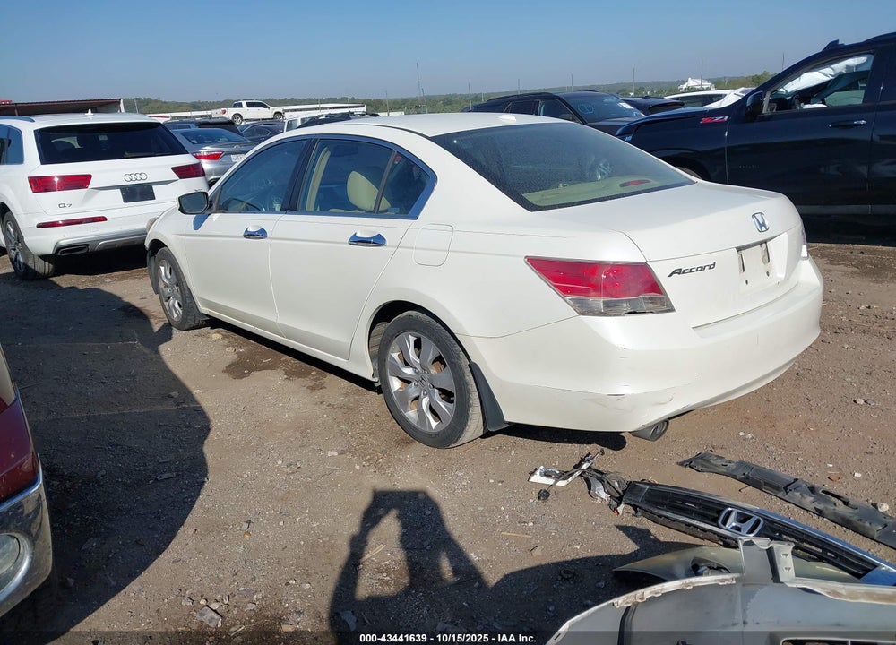 2008 HONDA ACCORD 3.5 EX-L VIN: 1HGCP36838A077279