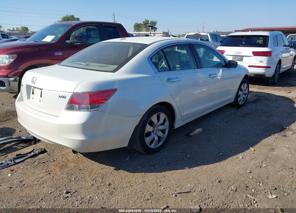 2008 HONDA ACCORD 3.5 EX-L VIN: 1HGCP36838A077279