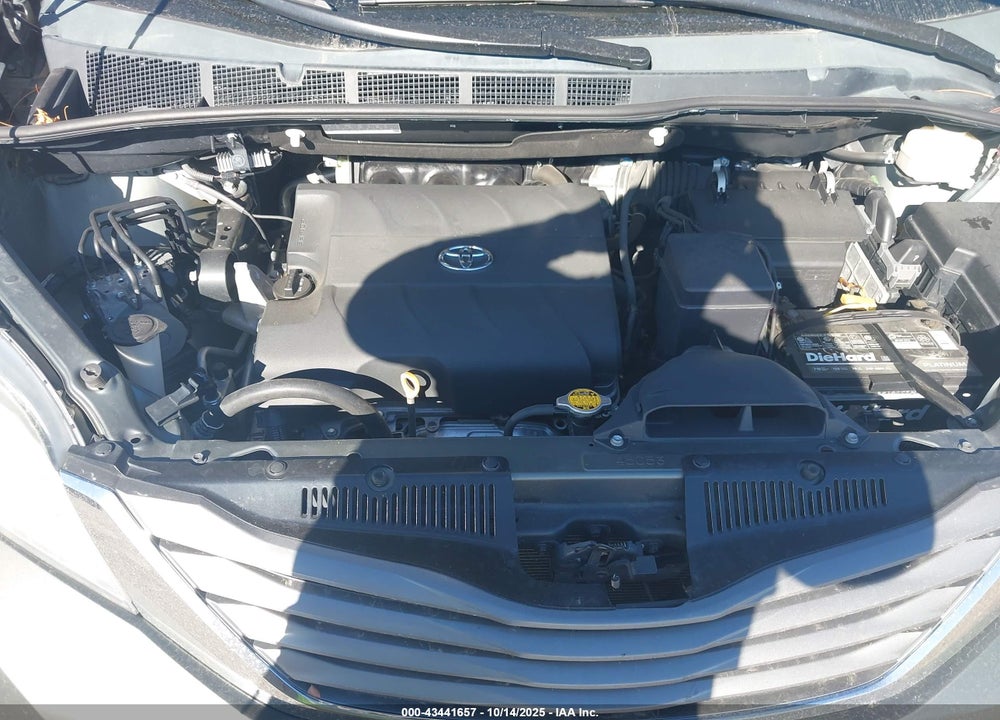 2012 TOYOTA SIENNA XLE LIMITED VIN: 5TDDK3DC6CS048380