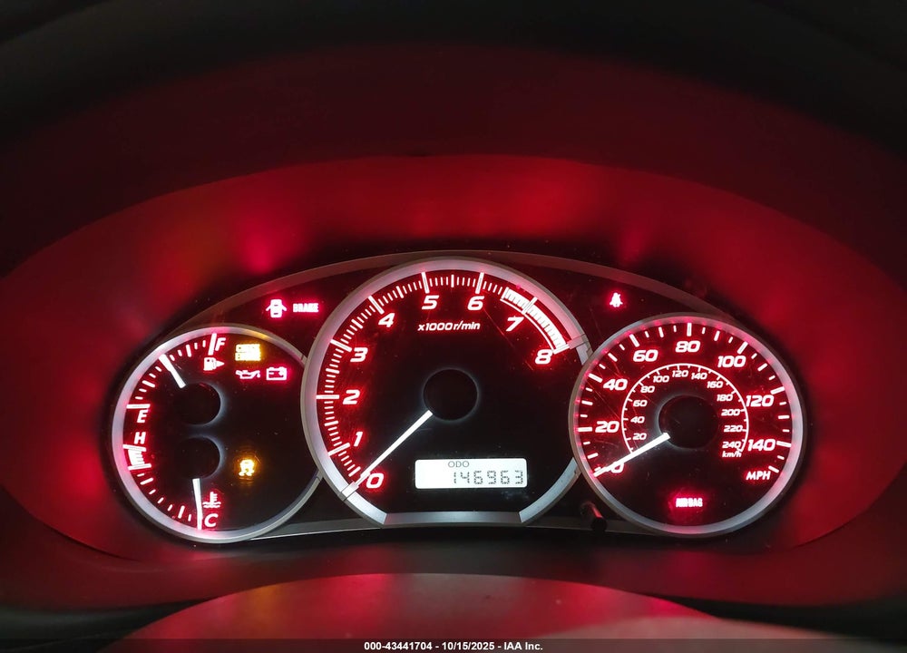 2013 SUBARU IMPREZA VIN: JF1GV7E69DG003004