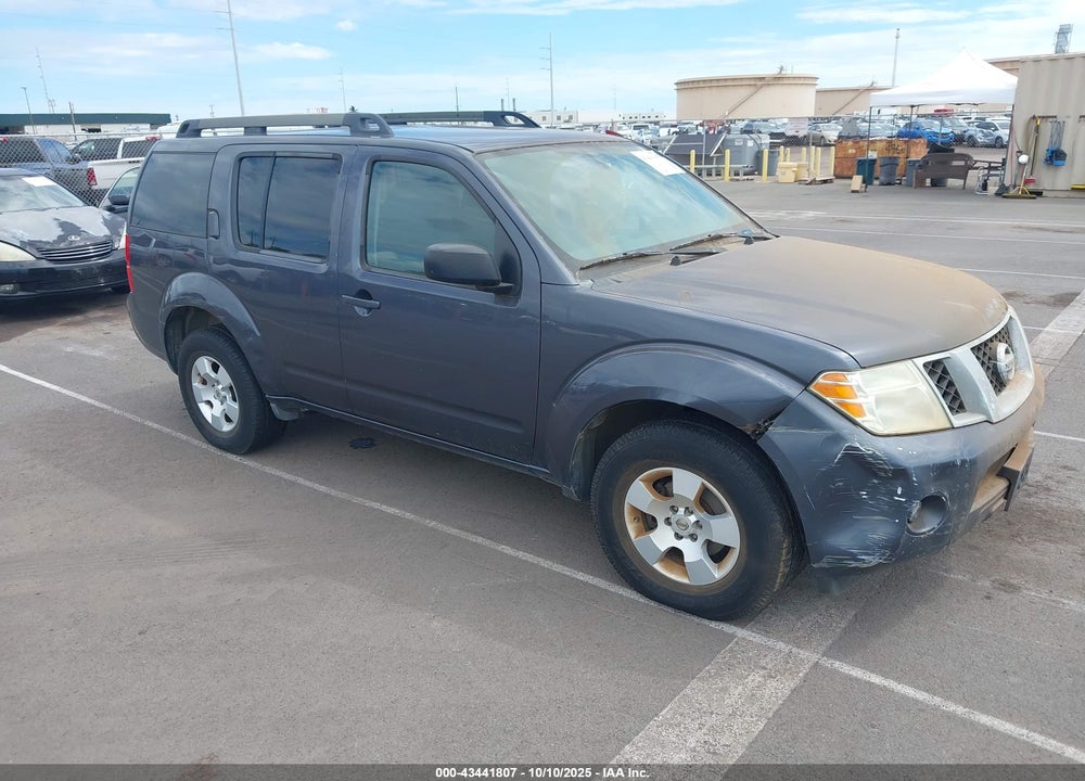 2011 NISSAN PATHFINDER S VIN: 5N1AR1NN4BC600909