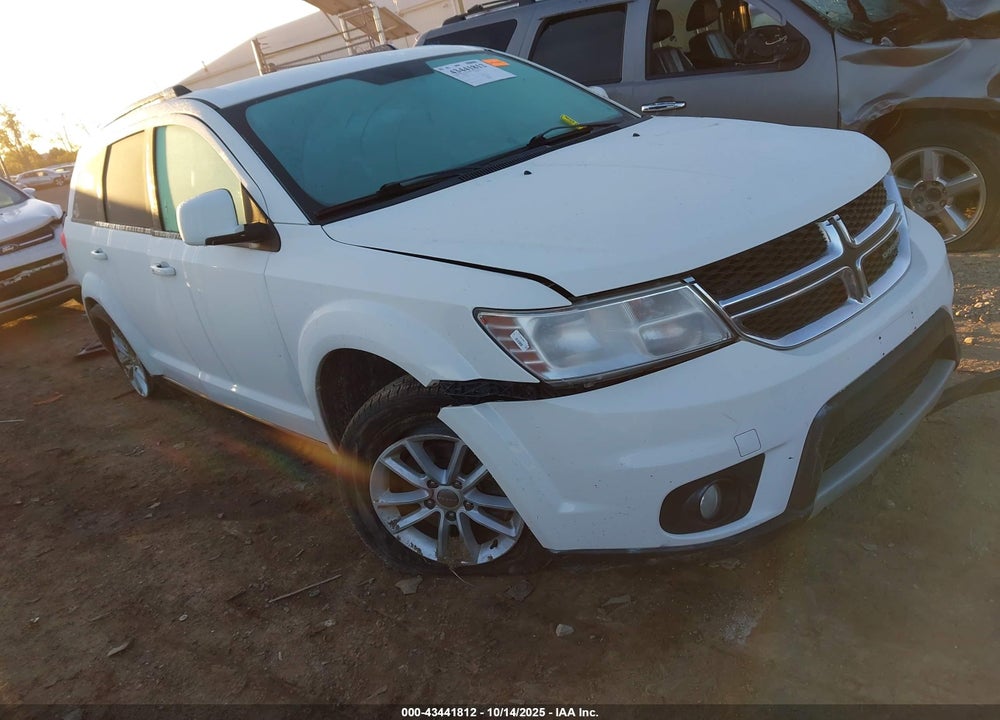 2015 DODGE JOURNEY SXT VIN: 3C4PDCBG5FT542429