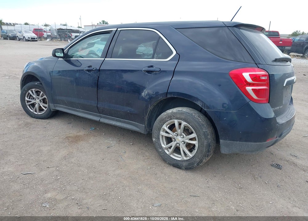 2017 CHEVROLET EQUINOX LS VIN: 2GNFLEEK8H6331623