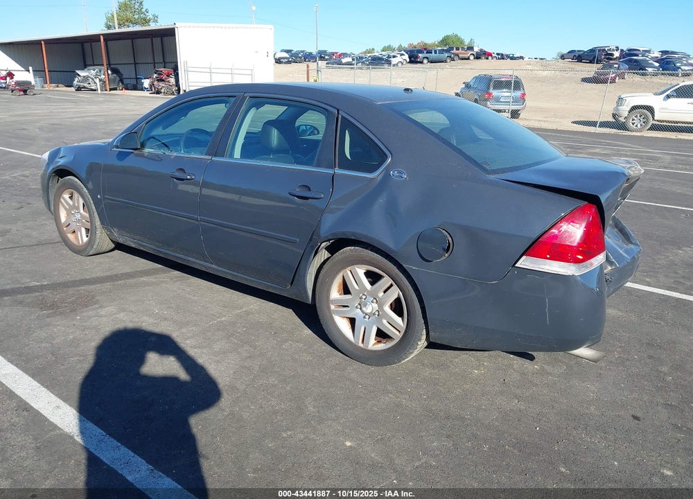 2008 CHEVROLET IMPALA LT VIN: 2G1WC583781298133