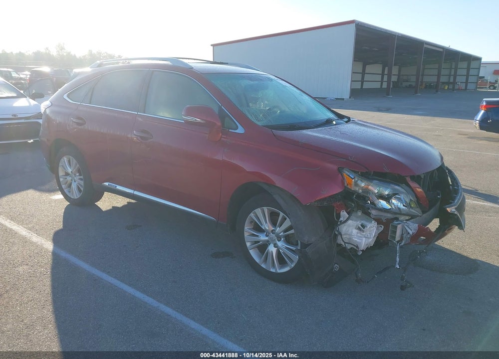 2010 LEXUS RX 450H VIN: JTJBC1BA9A2026854