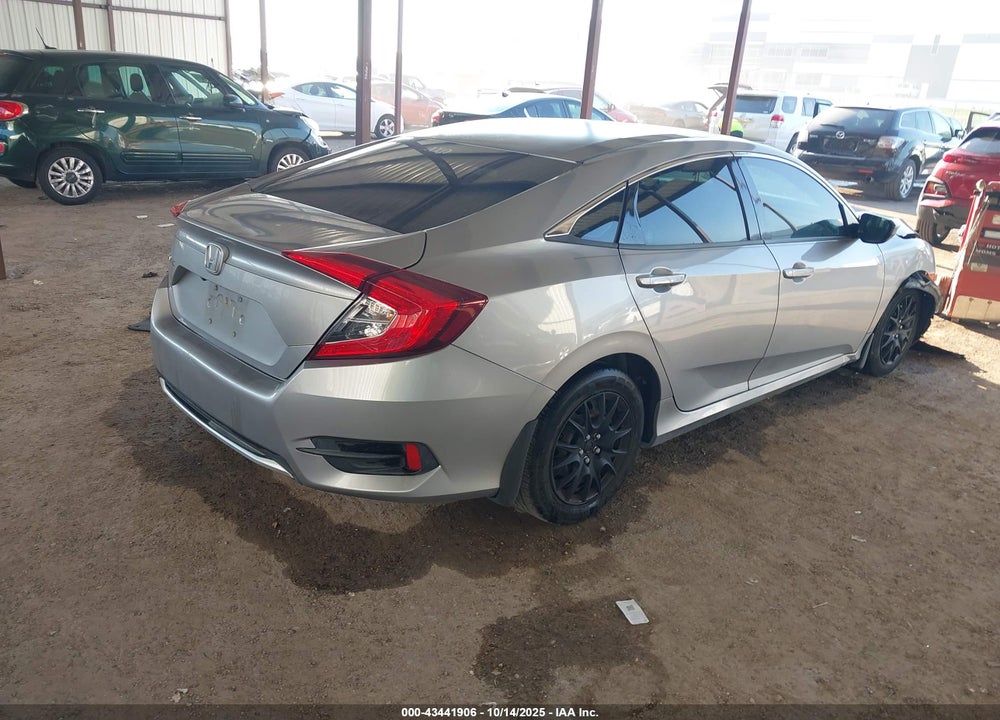 2019 HONDA CIVIC LX VIN: 19XFC2F66KE011801