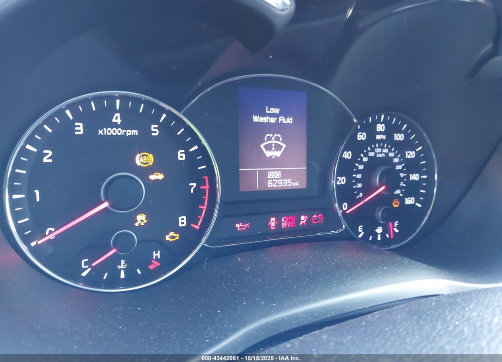 2016 KIA FORTE VIN: KNAFX4A86G5545258