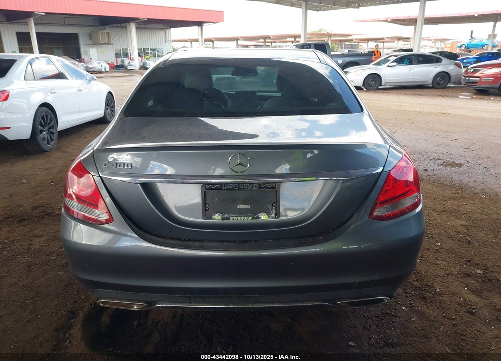 2017 MERCEDES-BENZ C 300 VIN: 55SWF4JB3HU186354