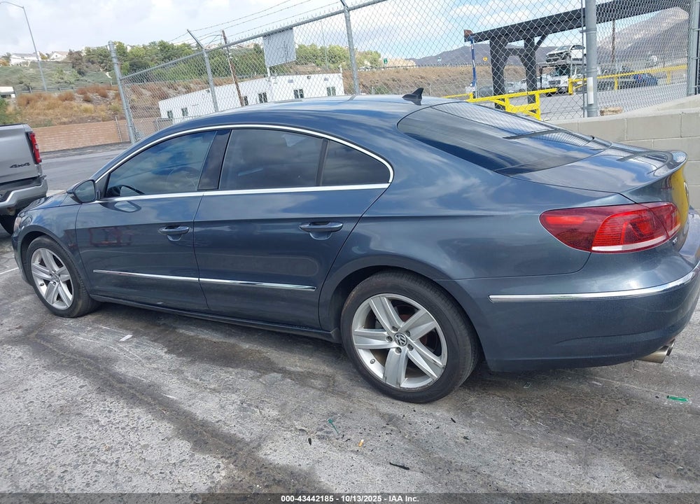 2013 VOLKSWAGEN CC 2.0T SPORT VIN: WVWBP7ANXDE560334
