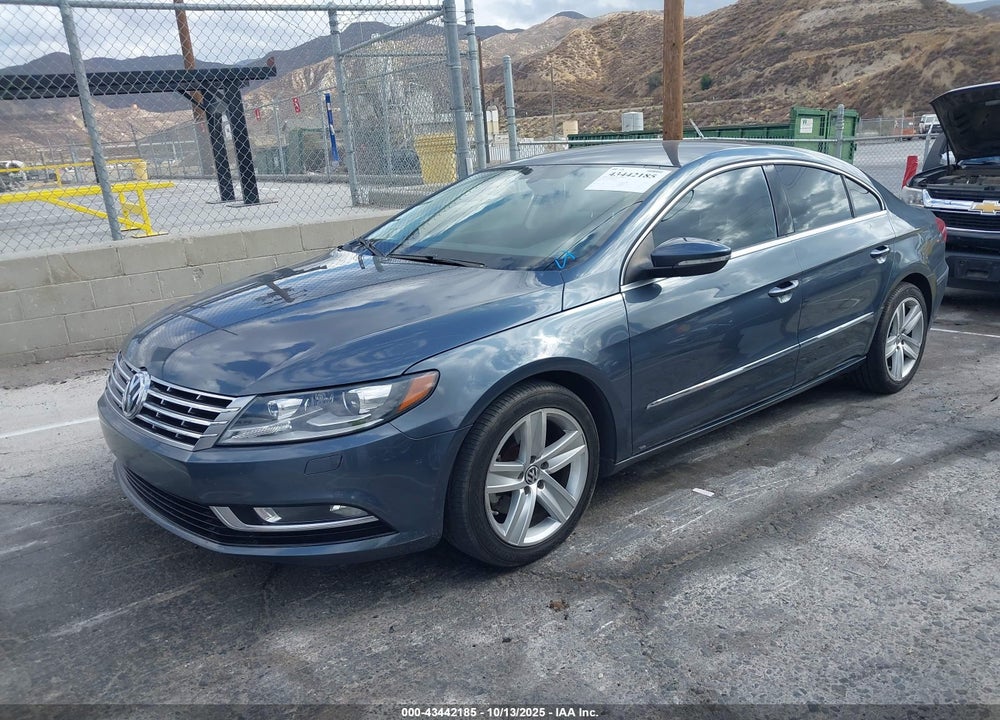 2013 VOLKSWAGEN CC 2.0T SPORT VIN: WVWBP7ANXDE560334