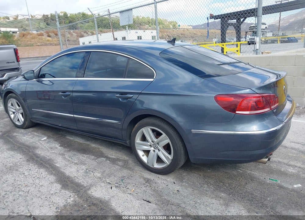 2013 VOLKSWAGEN CC 2.0T SPORT VIN: WVWBP7ANXDE560334