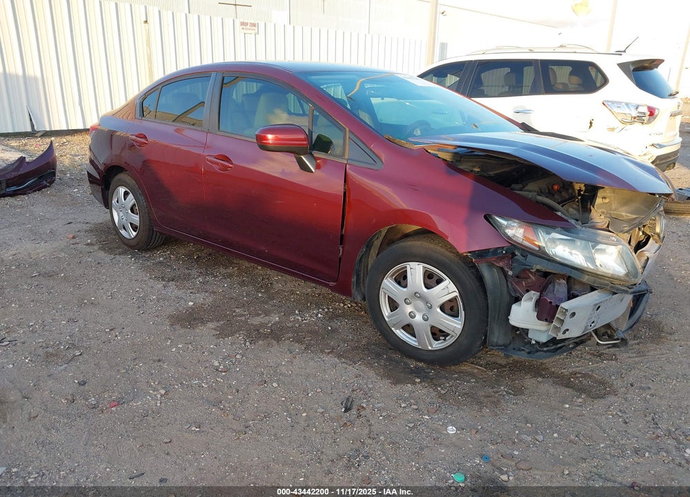 2014 HONDA CIVIC LX VIN: 2HGFB2F55EH533825