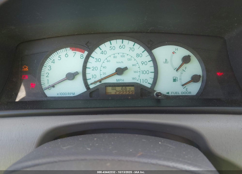 2003 TOYOTA COROLLA LE VIN: JTDBR32E430031443