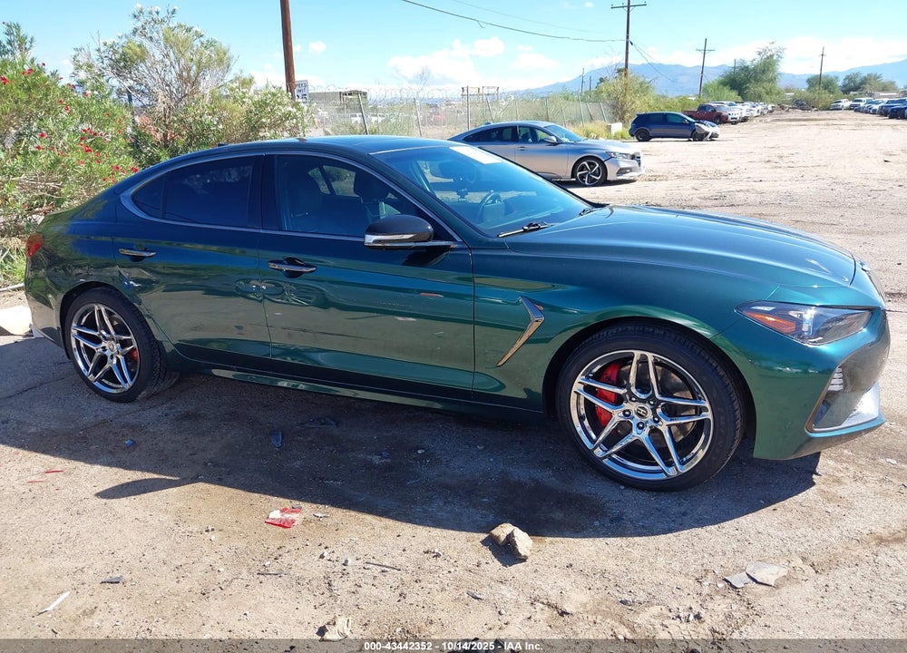 2021 GENESIS G70 3.3T AWD VIN: KMTG34LE7MU074150