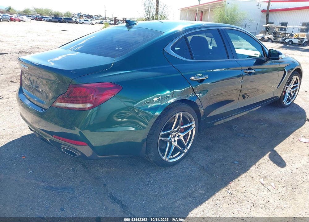 2021 GENESIS G70 3.3T AWD VIN: KMTG34LE7MU074150