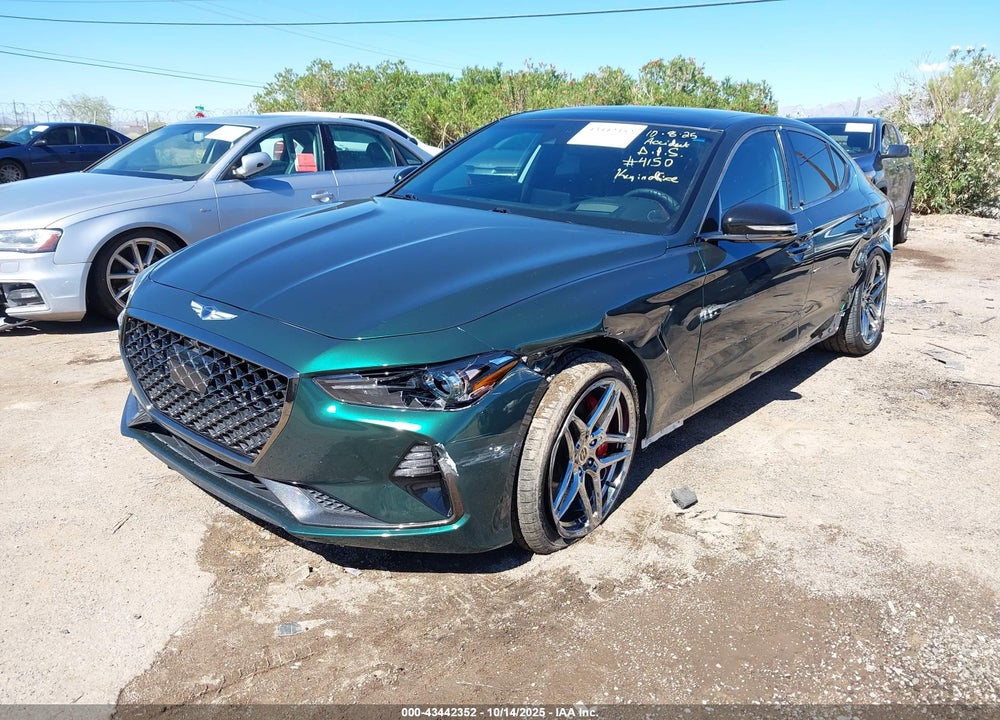 2021 GENESIS G70 3.3T AWD VIN: KMTG34LE7MU074150