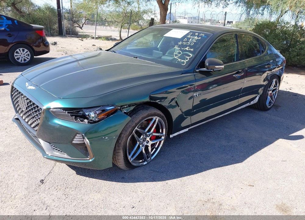 2021 GENESIS G70 3.3T AWD VIN: KMTG34LE7MU074150