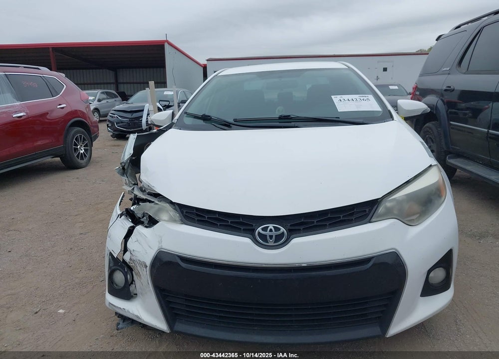 2015 TOYOTA COROLLA S PLUS VIN: 5YFBURHE6FP231839
