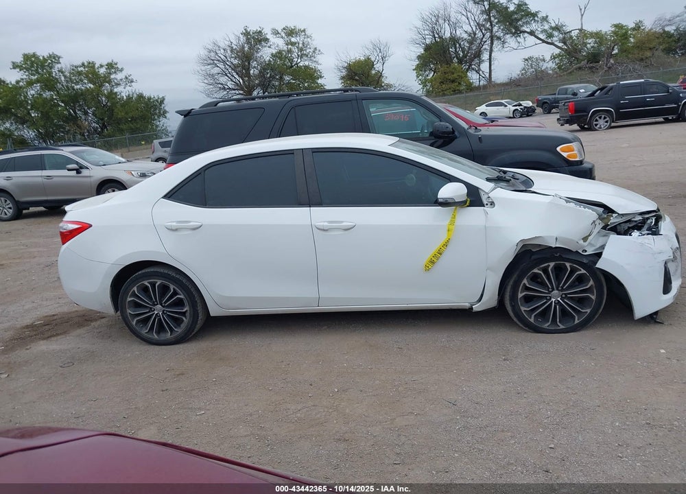 2015 TOYOTA COROLLA S PLUS VIN: 5YFBURHE6FP231839