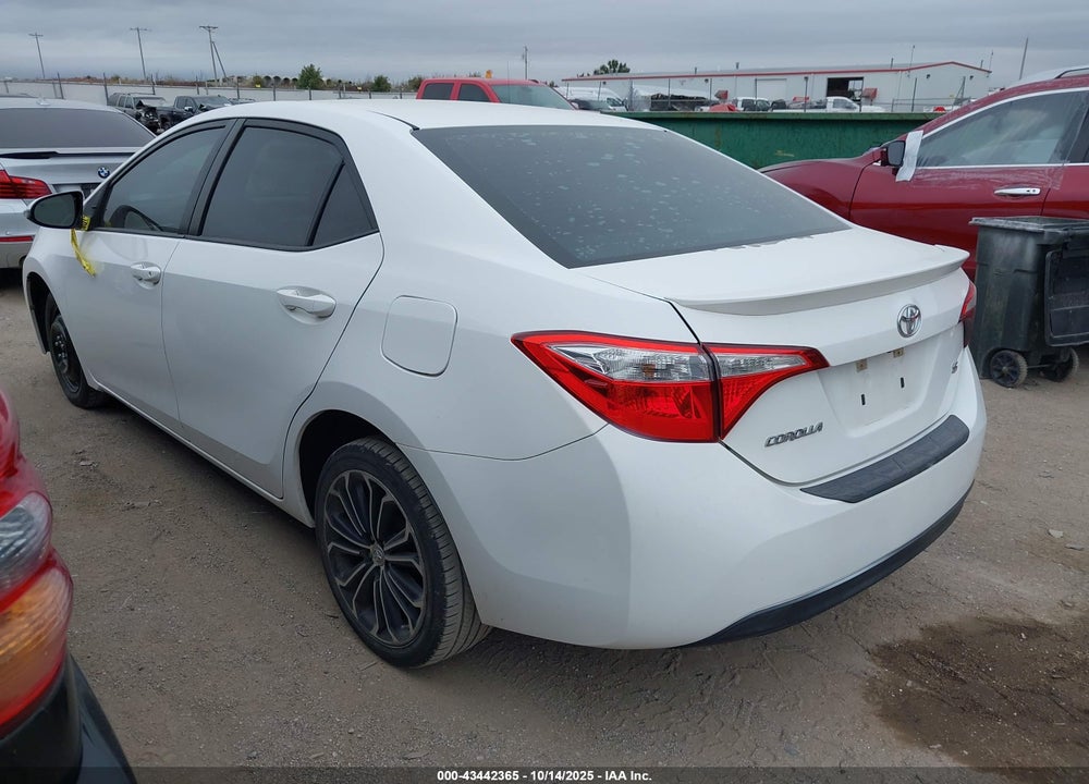 2015 TOYOTA COROLLA S PLUS VIN: 5YFBURHE6FP231839