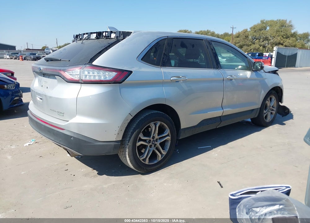 2016 FORD EDGE TITANIUM VIN: 2FMPK3K92GBB21851