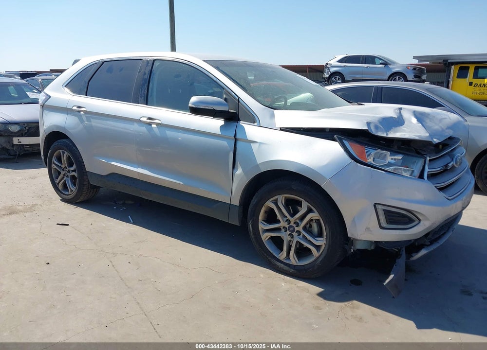 2016 FORD EDGE TITANIUM VIN: 2FMPK3K92GBB21851