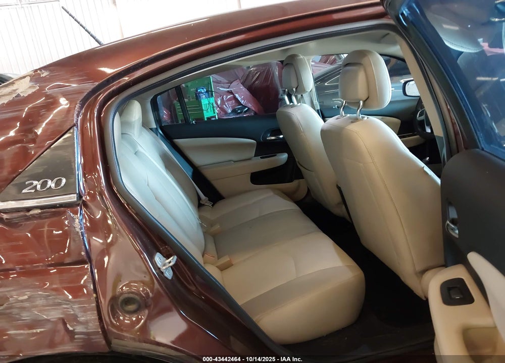 2012 CHRYSLER 200 TOURING VIN: 1C3CCBBB6CN213416