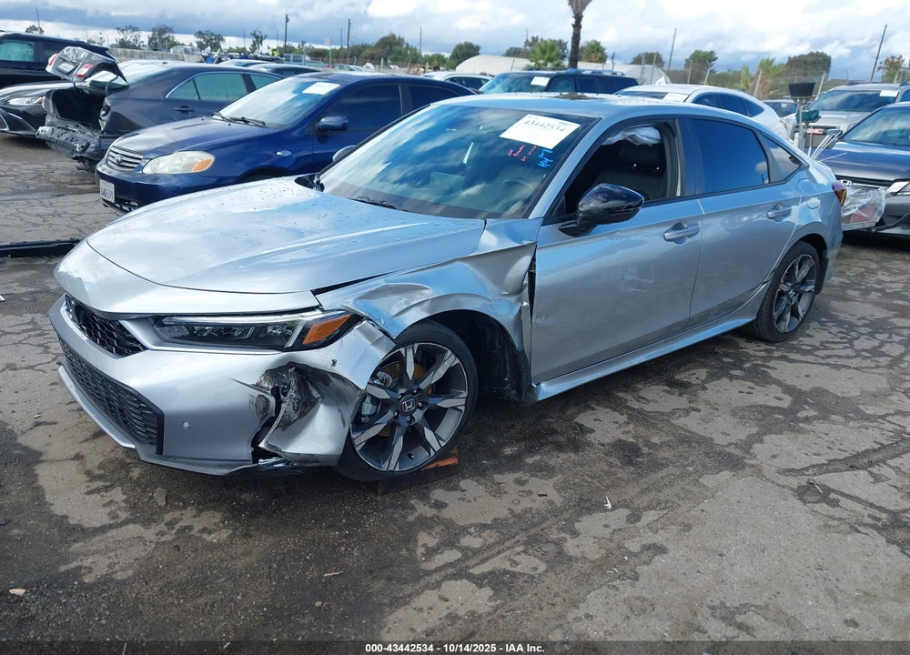 2025 HONDA CIVIC HYBRID VIN: 2HGFE4F82SH314894