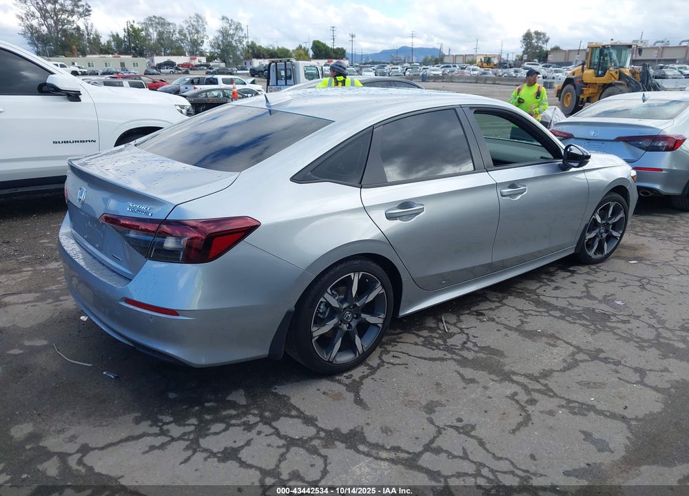 2025 HONDA CIVIC HYBRID VIN: 2HGFE4F82SH314894
