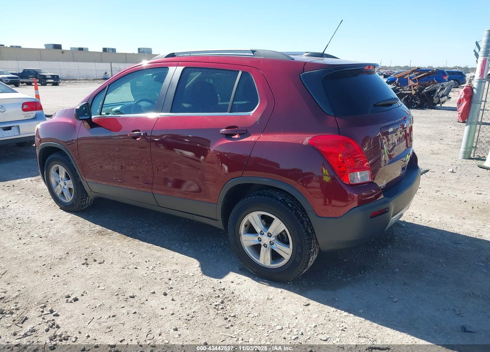 2016 CHEVROLET TRAX LT VIN: 3GNCJPSB3GL176501
