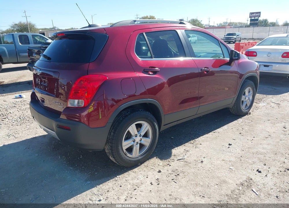2016 CHEVROLET TRAX LT VIN: 3GNCJPSB3GL176501