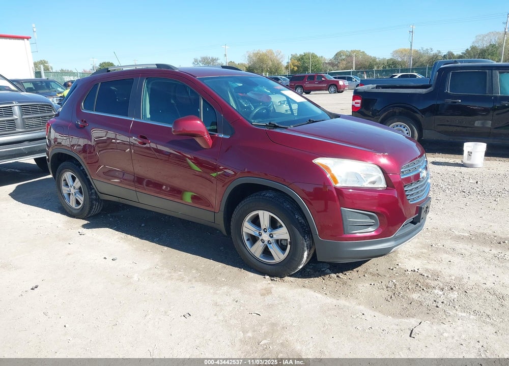 2016 CHEVROLET TRAX LT VIN: 3GNCJPSB3GL176501