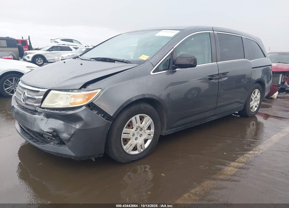 2013 HONDA ODYSSEY LX VIN: 5FNRL5H29DB039064